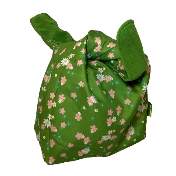 Marc Jacobs Daisy Wild Green Corduroy Tie Top Pouch Floral Fabric Bag EDP 5PC - Picture 6 of 13